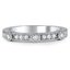 Custom Hand Engraved Bezel-set Diamond Wedding Ring