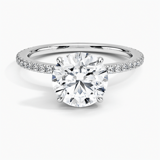 Platinum Demi Diamond Ring (1/3 ct. tw.)