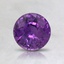 6mm Unheated Purple Round Sapphire