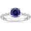 18KW Sapphire Luxe Versailles Diamond Ring (1/2 ct. tw.), smalltop view
