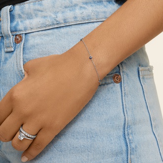 Nature Inspired Sapphire Bracelet