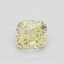 0.73 Ct. Fancy Yellow Cushion Diamond