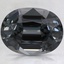 10.4x8mm Premium Gray Oval Spinel