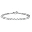 Platinum Diamond Tennis Bracelet 4 Carats 