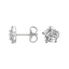 18K White Gold Baguette Diamond Cluster Earrings (1/2 ct. tw.), smalladditional view 1
