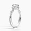 Platinum Three Stone Petite Twisted Vine Diamond Ring (2/5 ct. tw.), smallside view