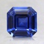 7mm Premium Blue Asscher Sapphire