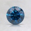 0.80 Ct. Fancy Deep Blue Round Lab Created Diamond