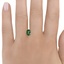 8.1x6.1mm Green Oval Sapphire, smalladditional view 1