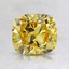 1.25 Ct. Fancy Yellow Cushion Lab Created Diamond