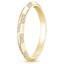 18K Yellow Gold Marlowe Diamond Ring (1/4 ct. tw.), smallside view