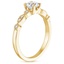 18K Yellow Gold Tiara Diamond Ring (1/10 ct. tw.), smallside view