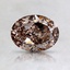1.19 Ct. Fancy Light Pinkish Brown Oval Diamond