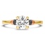 Custom Acorn-Inspired Diamond Ring
