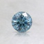 0.40 Ct. Fancy Intense Green Blue Round Lab Created Diamond