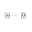 18K White Gold Oval Diamond Stud Earrings (1 1/2 ct. tw.), smalladditional view 1