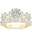18K Yellow Gold Plaza Diamond Ring with Frances Diamond Ring (1 ct. tw.)