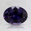 7.9x6mm Purple Oval Sapphire