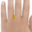 2.48 Ct. Fancy Vivid Orangy Yellow Oval Lab Created Diamond, smalladditional view 1