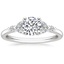 Platinum Verbena Diamond Ring, smalltop view