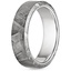 Meteorite 7mm Tundra Wedding Ring, smallside view
