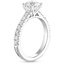 18KW Morganite Sienna Diamond Ring (3/8 ct. tw.), smalltop view