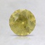 6.1mm Unheated Yellow Round Tanzanian Sapphire