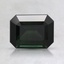 7.3x5.7mm Unheated Green Emerald Sapphire