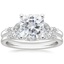 PT Moissanite Verbena Diamond Bridal Set (1/4 ct. tw.), smalltop view