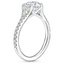 18KW Aquamarine Felicity Diamond Ring (1/4 ct. tw.), smalltop view