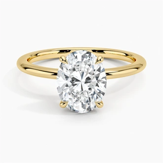 Petite Elodie Solitaire Ring Image
