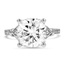 Custom Floral Antique-Inspired Diamond Ring