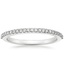 Delicate Shared Prong Diamond Ring 