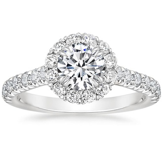 Sienna Halo Diamond Ring - Brilliant Earth