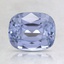7.6x6.3mm Violet Cushion Sapphire