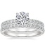 18K White Gold Luxe Heritage Diamond Bridal Set