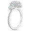 18KW Sapphire Waverly Three Stone Diamond Ring (3/4 ct. tw.), smalltop view