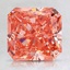 3.16 Ct. Fancy Vivid Orange Radiant Lab Created Diamond