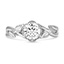 Custom Entwined Branch Diamond Ring