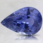 9.7x6.6mm Blue Pear Sapphire
