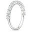Platinum Jade Trau Cella Diamond Ring, smallside view