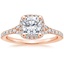 14K Rose Gold Joy Diamond Ring (1/3 ct. tw.), smalltop view