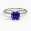 Sapphire Petite Shared Prong Diamond Ring (1/4 ct. tw.) in 18K White Gold