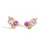 Gemstone Cluster Earrings 