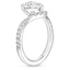 Platinum Elongated Chiara Diamond Ring (1/4 ct. tw.), smallside view
