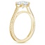 18K Yellow Gold Jade Trau Esthética Solitaire Ring, smallside view