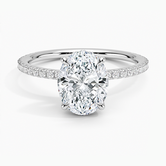 Luxe Perfect Flush Fit Diamond Engagement Ring Setting
