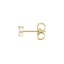 14K Yellow Gold Single Marquise Diamond Stud Earring, smalladditional view 2