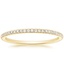Yellow Gold Whisper Eternity Diamond Ring (1/4 ct. tw.)