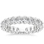 Oval Eternity Diamond Ring (3 ct. tw.) in Platinum